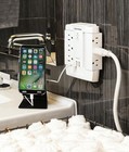 Cyberpower Surge Protector 6 Outlet 1200j With Usb Ports Compact Design
