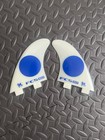 Fcs Fins F2 1 K Fin Grip Fin Set Kelly Slater Set 2 Tab  ends 3 20 12pm Et  