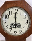 Pepsi Cola Hanover Wooden Clock Working - Pendulum Needs Repair 23    Inch Tall