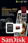 Sandisk 32gb Extreme Pro Microsd Memory Card Class 10 Uhs-i V30 Includes Adapter