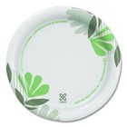 Dixie Ux7ws Pathways Wisesize 6 88  Paper Plates - Green burgundy  500 ct  New