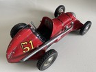 Cox Thimble Drome Champion Tether Car  Unrestored Vintage 1940   s Red  51