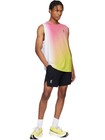 On Men s Court Tank  white Lime    Size S