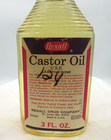 1960 s Rexall Castor Oil St Louis Mo 4 1 4  Clear Medicine Bottle