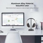 Universal Headphone Stand Aluminuim Alloy Headset Holder For Gaming Earphone Des