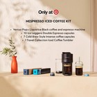 Nespresso Vertuo Pop  Coffee And Espresso Maker Iced Coffee Bundle By De longhi