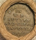 Rare Cwt End Unsearched Old Estate Wheat Cent Roll Indian Head Vintage Penny  u4