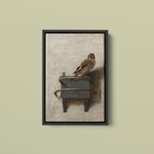 Carel Fabritius - The Goldfinch As A Giclee Art Print On Paper Or Canvas
