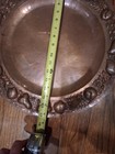 Antique Hand Hammered Copper Serving Tray  17 25  