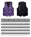 Men s Paisley Design Dress Vest And Neck Tie Hankie Set For Suit Or Tuxedo