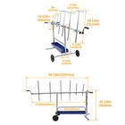 For Auto Body Painting And Repair Parts Universal Rotating Paint Work Stand