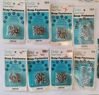 Vtg 1970s Nos Huge Lot Of 54 Assorted Ginger Snaps  Dritz Scovill Clinton