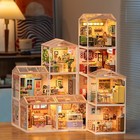 Rolife Diy Super Creator Dollhouse Gift Miniature Kits With Furniture Xmas Gifts