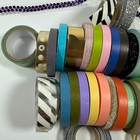 Washi Tape Lot Of 25 Rolls New And Partially Used