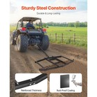 Drag Harrow 74  Width Tow Behind Drag Harrow Steel Gravel Grader Atv Utv