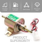 12v Inline Fuel Pump Electric Transfer Low Pressure Gas Diesel Fuel Pump Hep-02a