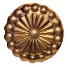 Vintage 11 1 4  Aluminum Copper Cake Pan Wall Hanging Decor