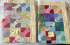 Htf Matching Vintage Twin Bow Tie Quilts Hand Pieced  Sewn And Quilted Must See