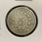 1867 Union Shield Nickel  no Rays  Very Fine Condition