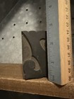 Vintage Z Wood Printing Block Letter Z Wooden Letterpress Print Block Typography