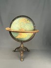 Early 20th C  W    A k  Johnston Terrestrial 12  Globe On Stand C  1908