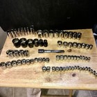 Craftsman   Husky Sockets And One Extension Mechanic Sockets Lot Of 90  Items