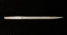 Vintage Tiffany Mechanical Pencil Sterling Silver Checkered Pattern - Excellent