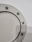 United States Lines Mayer China Gray Stars Salad Plate  usa