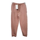 New Nwt Girls Quince Organic Cotton French Terry Joggers 8 8y In Rose