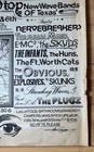 Dallas Texas 1979 Dj s Punk Rock Festival History Concert Poster - New Wave Now
