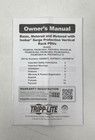 Tripp Lite Pdumv30 Metered Pdu Power Distribution Panel  120v 24 Outlet  new 