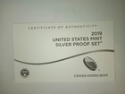 2019 Us Mint Silver Proof Set With Box   Coa