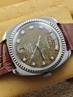 Rare Technos Star Chief 200m  tropical Dial  Automatic Vintage Men Watch