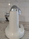 Vintage Countertop Ramcon Chrome   White Enamel Manual Citrus Juicer 