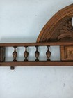 Beautiful Hand Carved Wood Pediment Ornate Over Door Architectural Reclaimed Sal