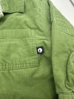 Gymboree Toddler Boy s Jacket Quilted Green Grey Corduroy Trim Sz 3t