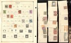 Denmark Stamp Collection On 10 Scott International Pages 1851-1938  bk 