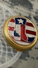 Vtg Estee Lauder Enamel Texas  Lone Star Lucidity Powder Compact  Transparent 11