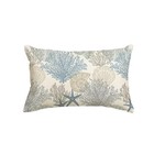 Ocean Starfish Summer Throw Pillow Cover  12 X 20 20  X 12   pack Of 1  White