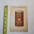 Antique Dr Price s Baking Powder Cookbook 1919 How Save Eggs Booklet Vintage Ads