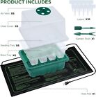 Seedfactor 7-pack Seed Starter Tray W  Heat Mat Seedling Plant Germination Trays