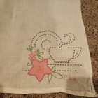 Six  6  Retro vintage Style Flour Sack Cotton Tea Towels W  Kitchen Item Design 