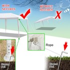 10x20  Event White Outdoor Wedding Party Tent Canopy Tent Waterproof