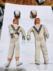 Vintage Ideal Evel Knievel Lot Figure 2figures Accessories 8 Cards And Book 2005