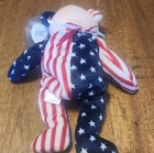 Ty Beanie Babies Spangle The Bear Pink Face Errors Rare Collectible Mint