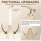 Tripod Drying Rack  Portable Foldable Space Saving Drying Racks