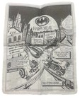       Vtg 1992 Mcdonalds Gotham City Globe Newspaper Promo Advertisement Ad Paper