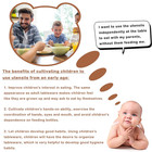 12 Piece Kids Silverware Set   Stainless Steel Flatware Hammered Design