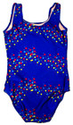 Danskin Leotard Bodysuit Tank Royal Star Sleek Fit Gymnastics New Nwt Girl S 3 4