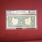      Fr 271 1899  5 Silver Certificate  chief  Pmg 25 Very Fine Old Us Currency     
